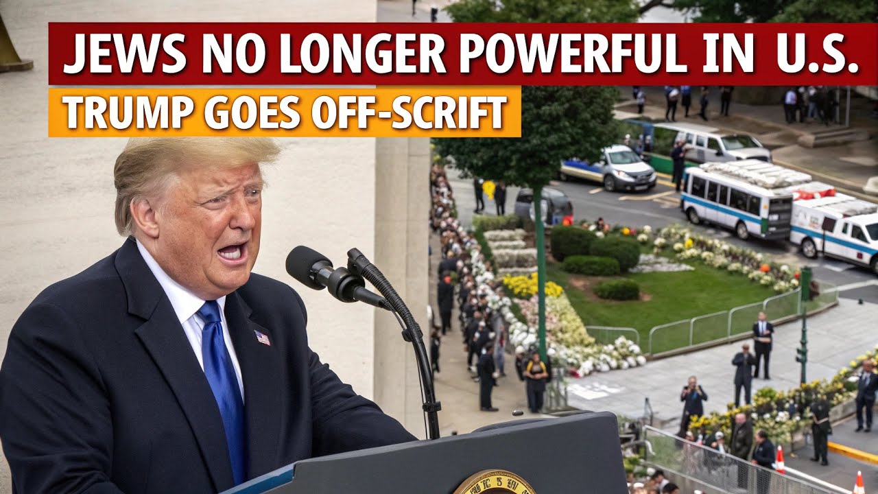 Trump’s SHOCKING Claim at Hanukkah Event After Bondi Attack | Anti-Semitism Surge Explained