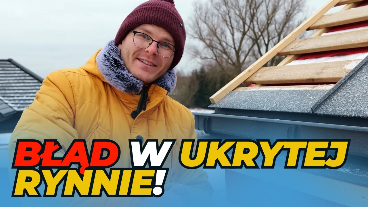 Dach bezokapowy: Ten detal z rynną to proszenie się o kłopoty! Skropliny a płyta PIR