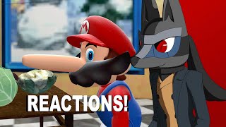 Vtuber Reactions - SMG4 - Mario goes on a Diet