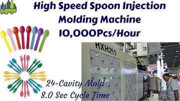 High Speed Injection Molding Machine for Disposable Spoons