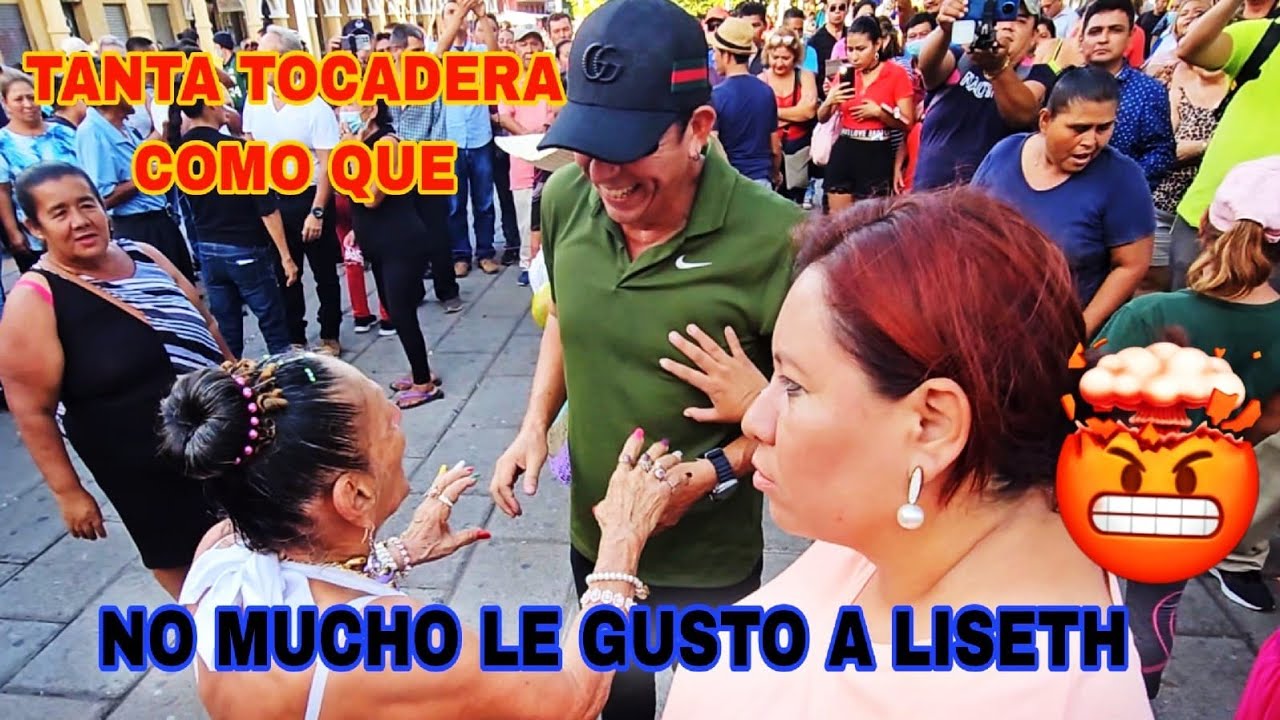 👉TANTA TOCADERA COMO QUE NO MUCHO LE GUSTO A LISETH VEAN SU REACCION😱