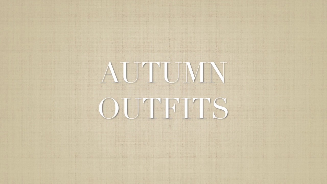 AUTUMN OUTFITS 2018/19 (ZARA,BERSHKA,TREND ISLAND)