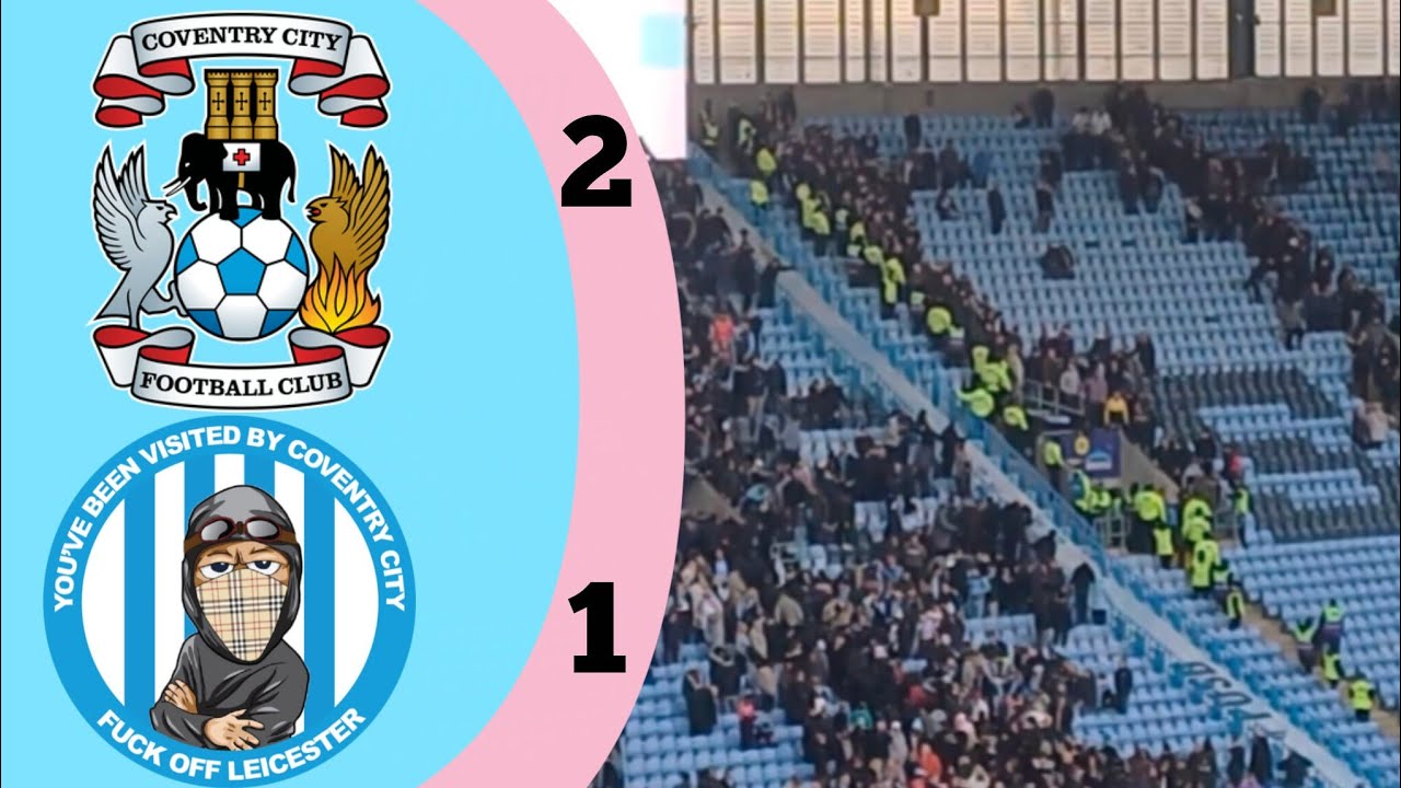 M69 derby delight (Coventry vs L*icester matchday vlog)