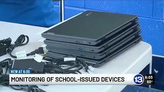 Monitoring of school-issued devices
