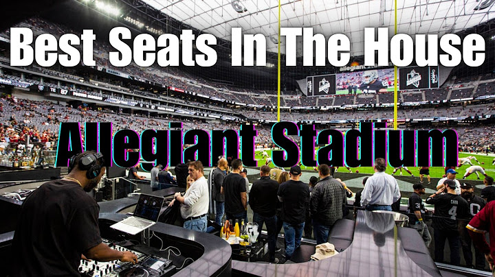 Allegiant Stadium - Premium Seating | Best Seats In The House