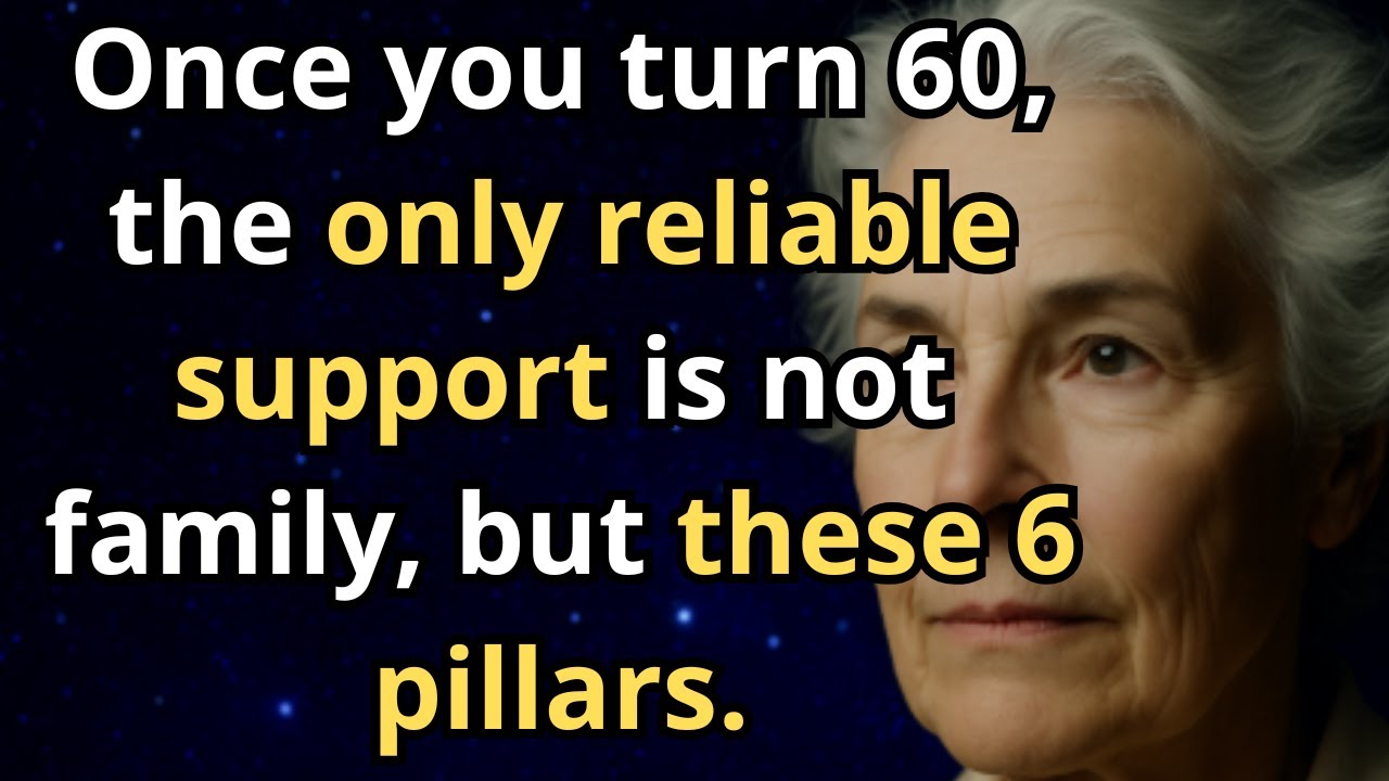 6 Essential Pillars of Support After 60 Stronger Than Family | Elderly Wisdom