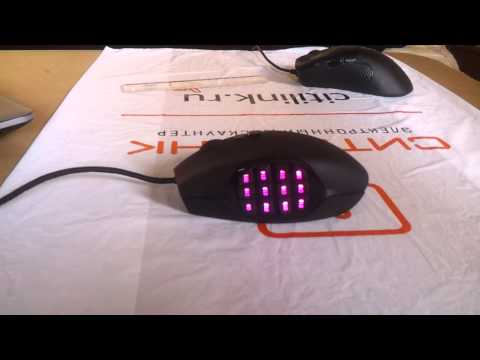 Logitech G600 подсветка