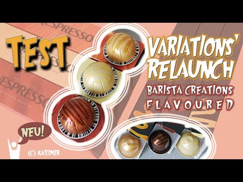 ☕ TEST - Nespresso Barista Creations FLAVOURED (Variations) 2020 ☕  Unboxing & Test | ka5i