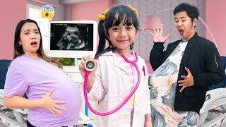 MAMA SAMANTHA VS PAPA HAMIL GEDE !! 😱 KOMPILASI VIDEO KESERUAN BARENG AUDREY JADI DOKTER