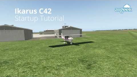 C42 Startup Tutorial | Cold and Dark | Ikarus C42 Tutorial