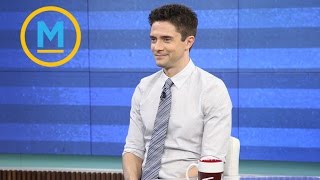 Topher Grace is alive and well! He also got to work with Brad Pitt | Your Morning