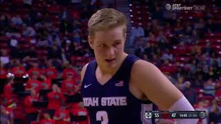 NCAAB 2018 Utah State at UNLV Second half