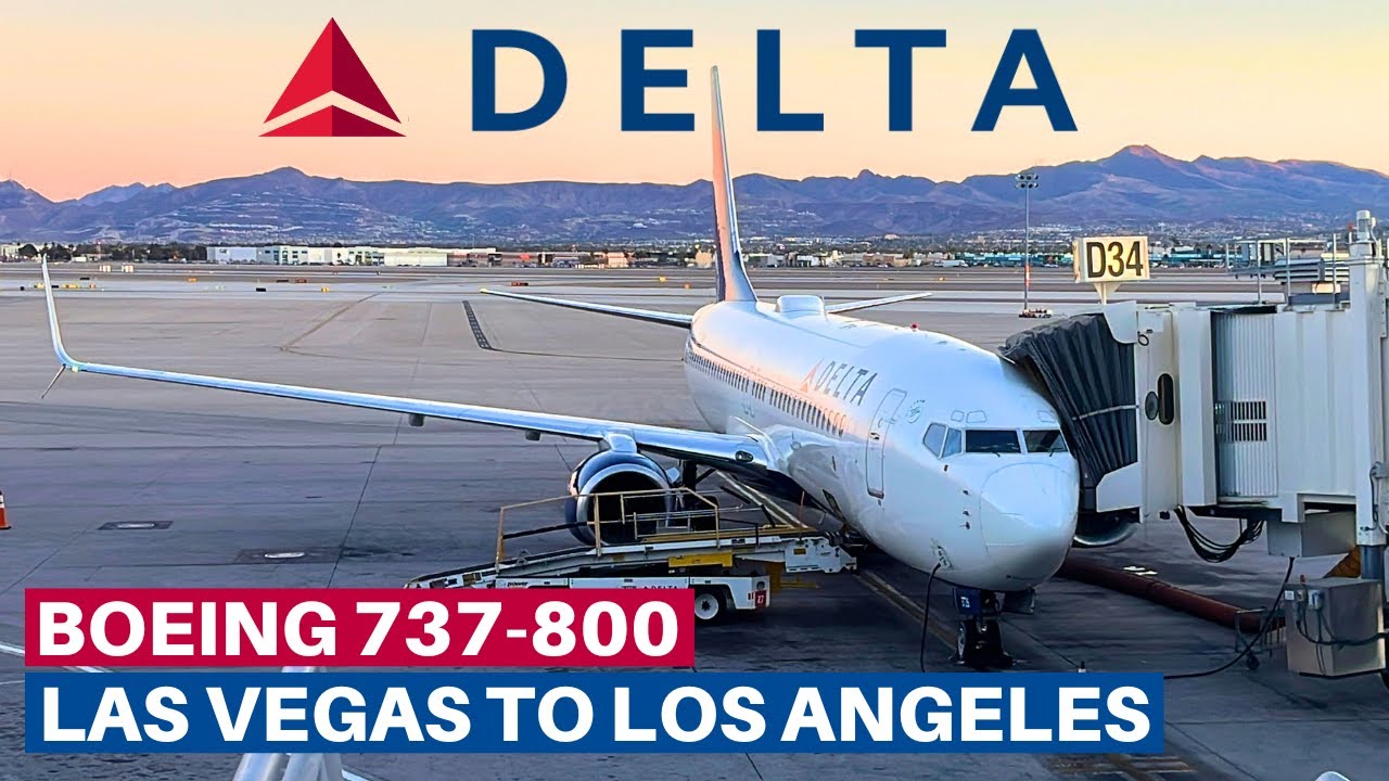 DELTA BOEING 737-800 (Economy) | Las Vegas - Los Angeles | Trip Report
