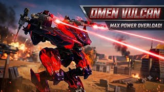 War Robots Omen Vulcan Max power overload War Robots WR screenshot 3