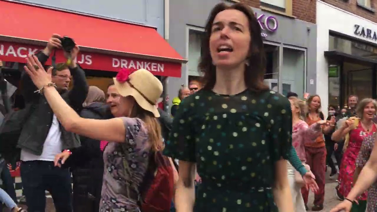 Flashmob ‘Danser Encore’ Arnhem ~ The Netherlands 9 May 2021