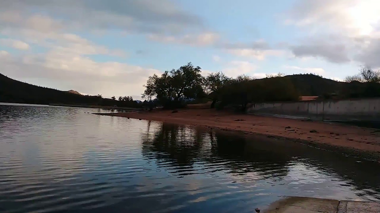 Apache lake in Arizona