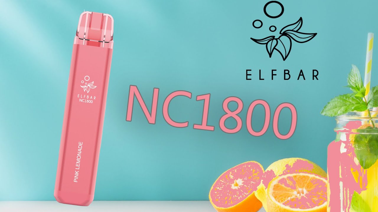 Elf bar 1800 затяжек. одноразовая эс elf bar nc1800.