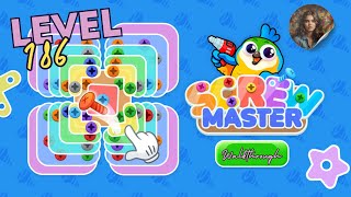 Screw Master: Nuts Jam Puzzle Level 186