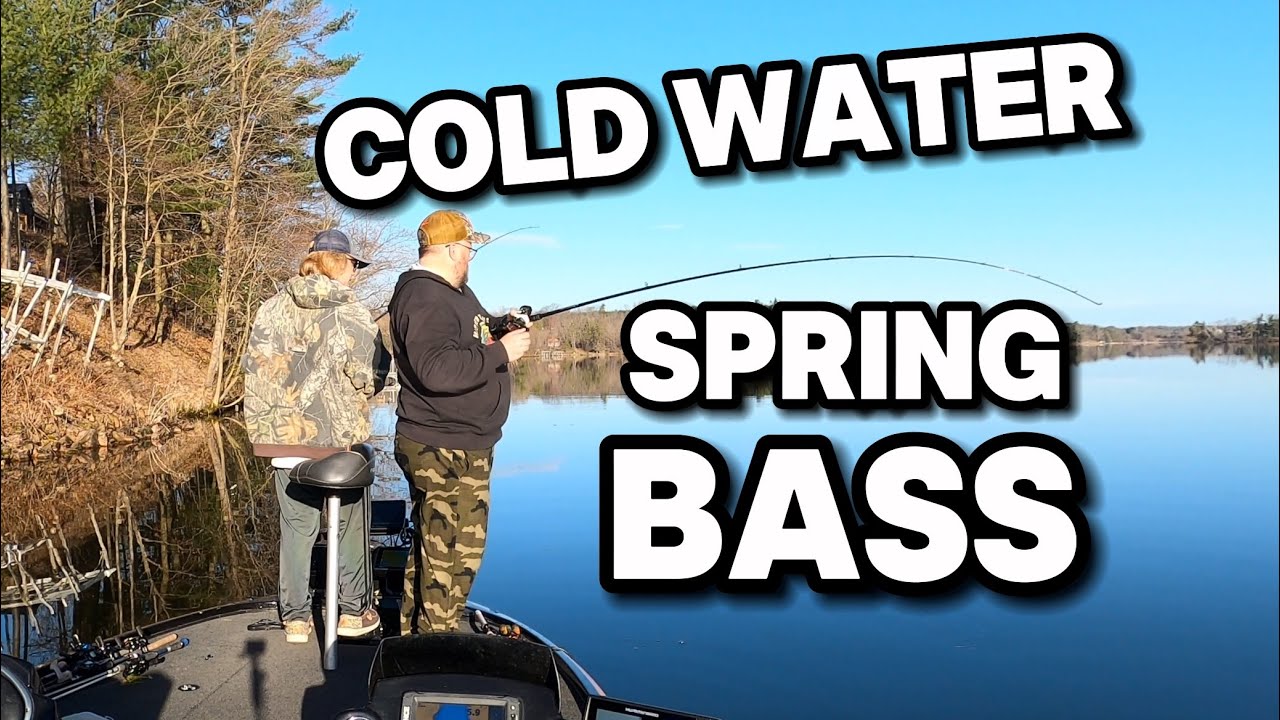 Prespawn BASS fishing in COLD water!!