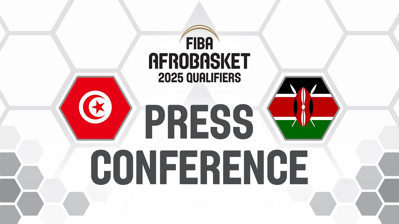 Tunisia v Kenya - Press Conference