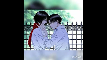 Леви и Микаса клип «Это любовь самообман ».