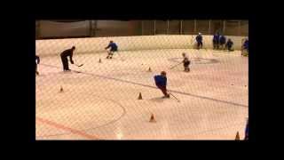 Hockey skill drill practice for 9 10 and 11 years old