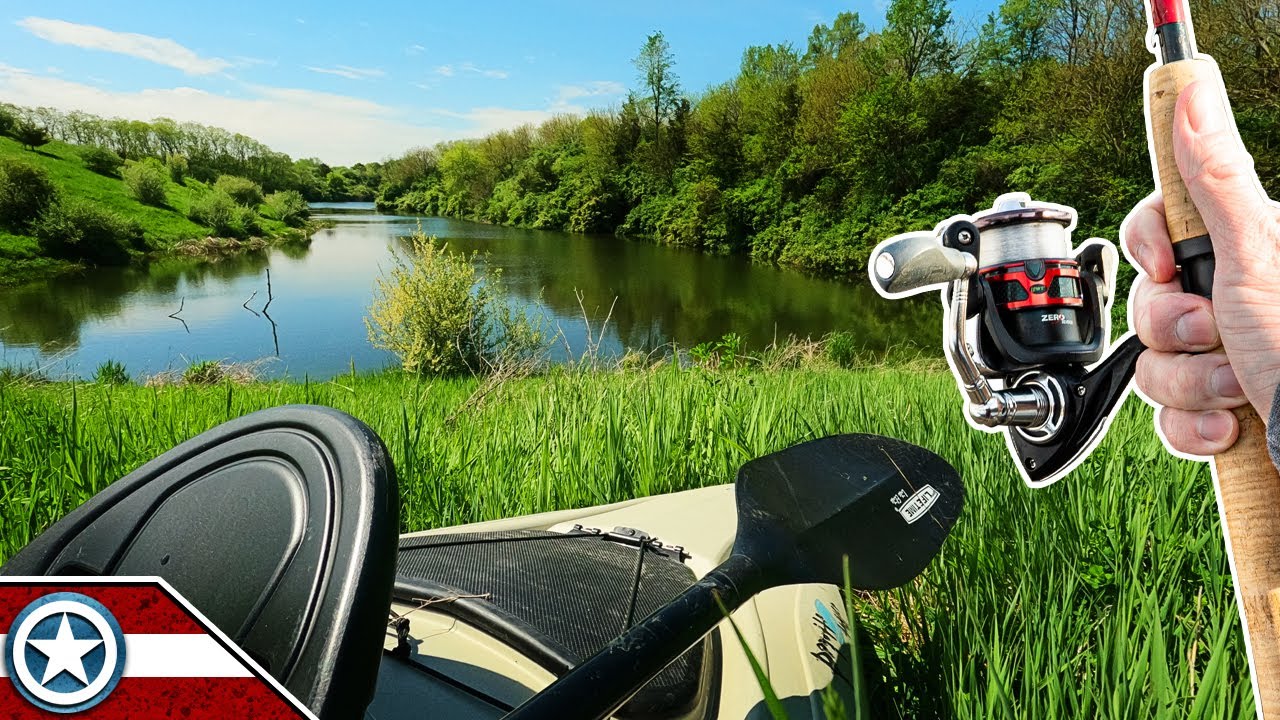 Illinois Kayak Fishing (NEW Lakes Awesome Looking Water & Cover