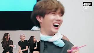 FANMADE :  BTS REACTION TO BLACKPINK Sings Dua Lipa, Taylor Swift, and 'Kill This Love' in a Game of