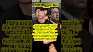 Fans Stunned By Eminem Massive Lawsuit