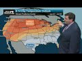 Staying on the warm side into June