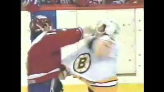 Capitals - Bruins rough stuff 12/9/89