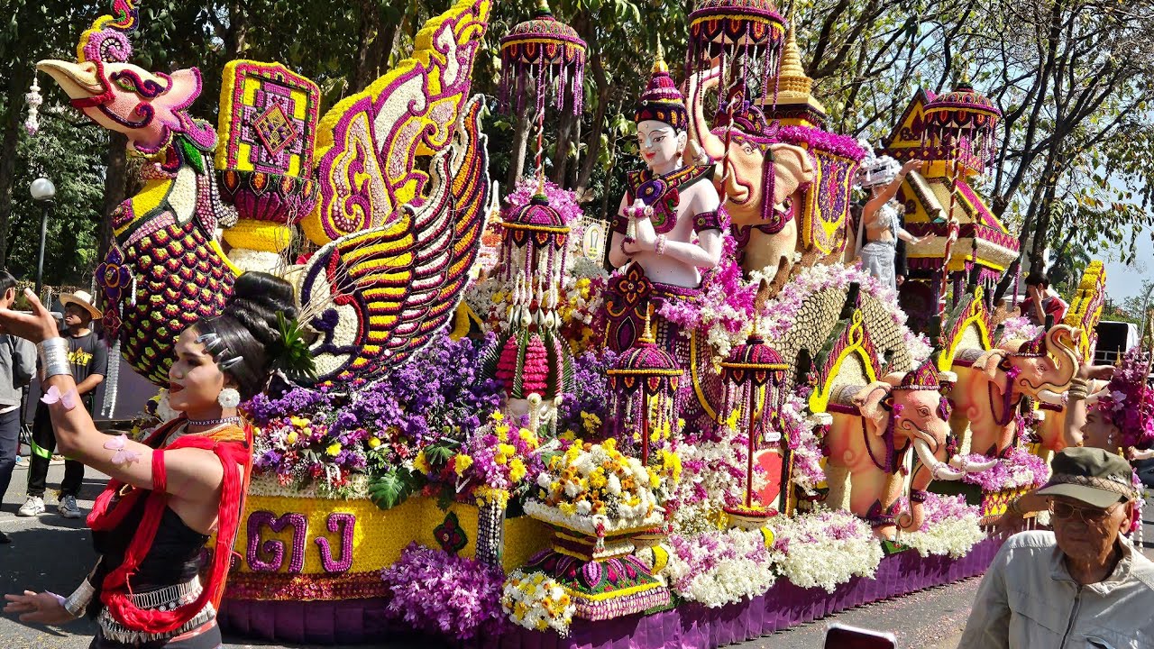 ขบวนงานมหกรรมไม้ดอกไม้ประดับเชียงใหม่ครั้งที่47 ประจำปี2567