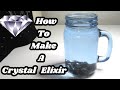 How To Make A Crystal Elixir 💎 SHUNGITE Crystal Infused Healing Water 💧