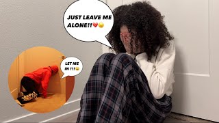 CRYING WITH THE DOOR LOCKED!!! *PRANK*