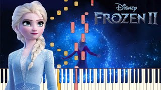 Into The Unknown (Idina Menzel) - Frozen 2 | Piano Tutorial (Synthesia) chords