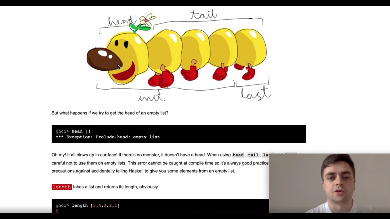 P2P Haskell Tutorial 2 - Lists and Operations on Lists - YouTube P2P Haskell Tutorial 2 - Lists And Operations On Lists - Youtube
