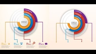 Circle Infographic Photoshop Tutorial