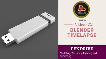 #KarkaKasadara #Blender #Timelapse Blender Timelapse – 04 | Pendrive