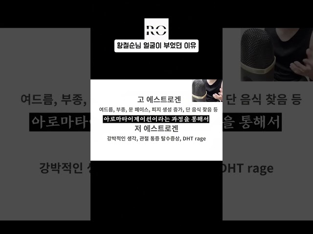 황철순씨 얼굴이 부었던 이유
