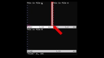 Split VIM Windows - Part 2 #shorts