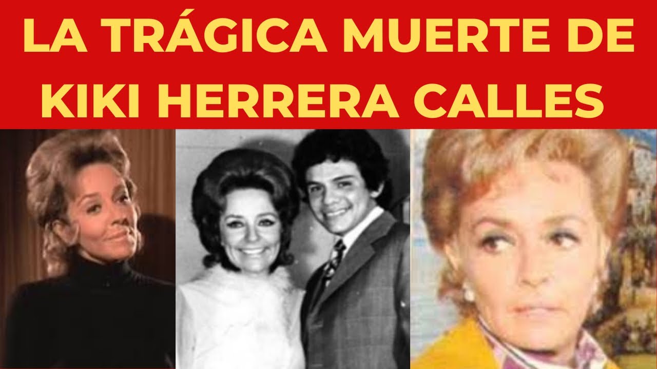 Kiki Herrera 1 esposa de José José murió trágicamente arrollada por un tren y su carro quedó