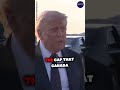 Reporter Puts Trump On Spot Over Carney's Hot Lake Moment At G7#shorts #canada #america