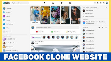 How to create your own social media website | how to create a social network website #facebook clone