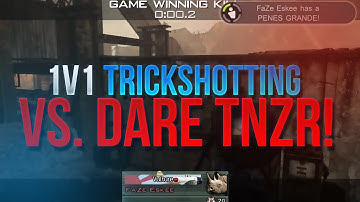 FaZe Eskee: 1v1 Trickshotting vs. @DareTnzR!