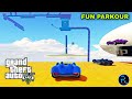 Hindi gta v  fun parkour with scremjet car