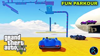  Hindi Gta V Fun Parkour With Scremjet Car