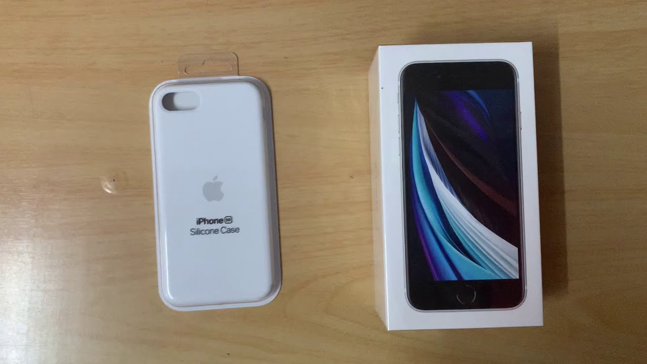 Apple iPhone SE and Silicone Case | Unboxing