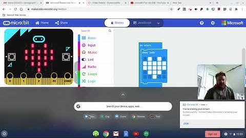 Ejecting Micro:bit on chromebook