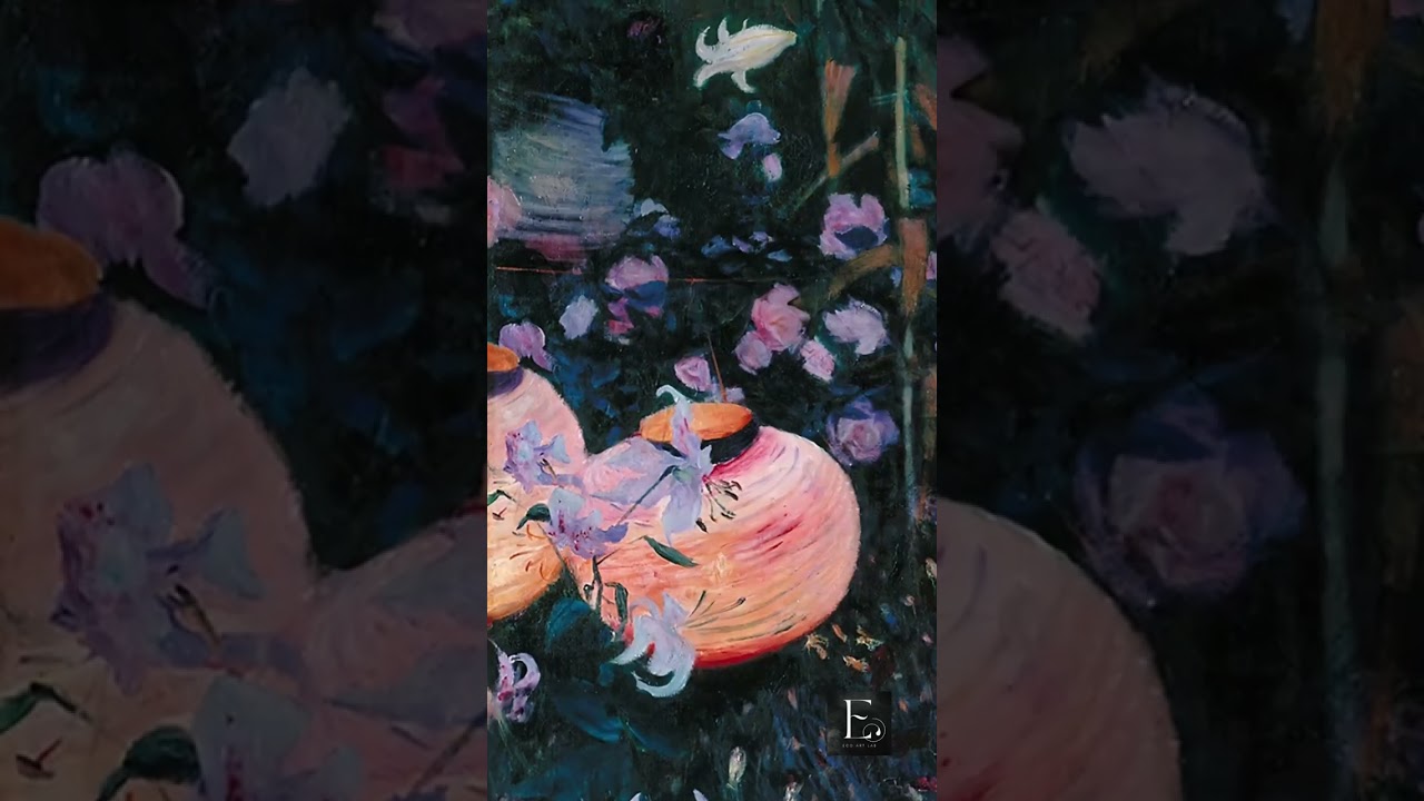 Sargent: Two Little Girls at the Edge of Dusk