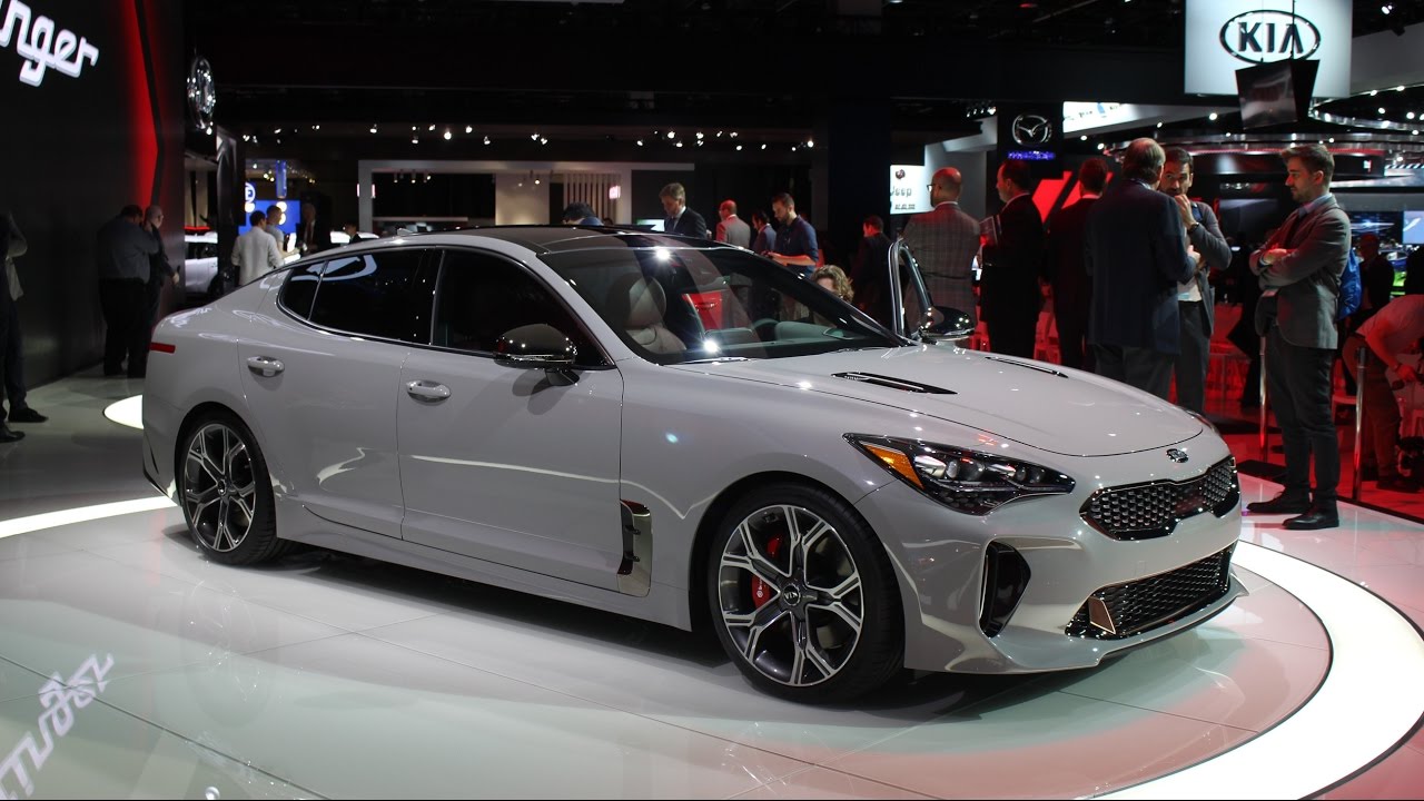 2018 Kia Stinger Gt At The 2017 Naias Detroit Auto Show You 2018 Kia Stinger Gt At The 2017 Naias Detroit Auto Show